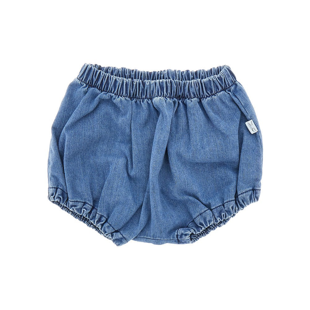 Shorts in denim elasticizzato