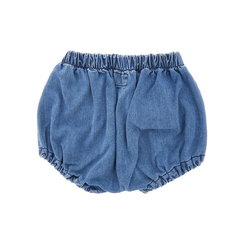 Shorts in denim elasticizzato