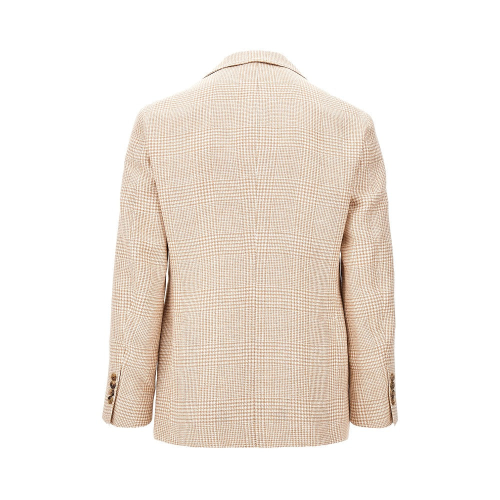 Prince of Wales single-breasted jacket