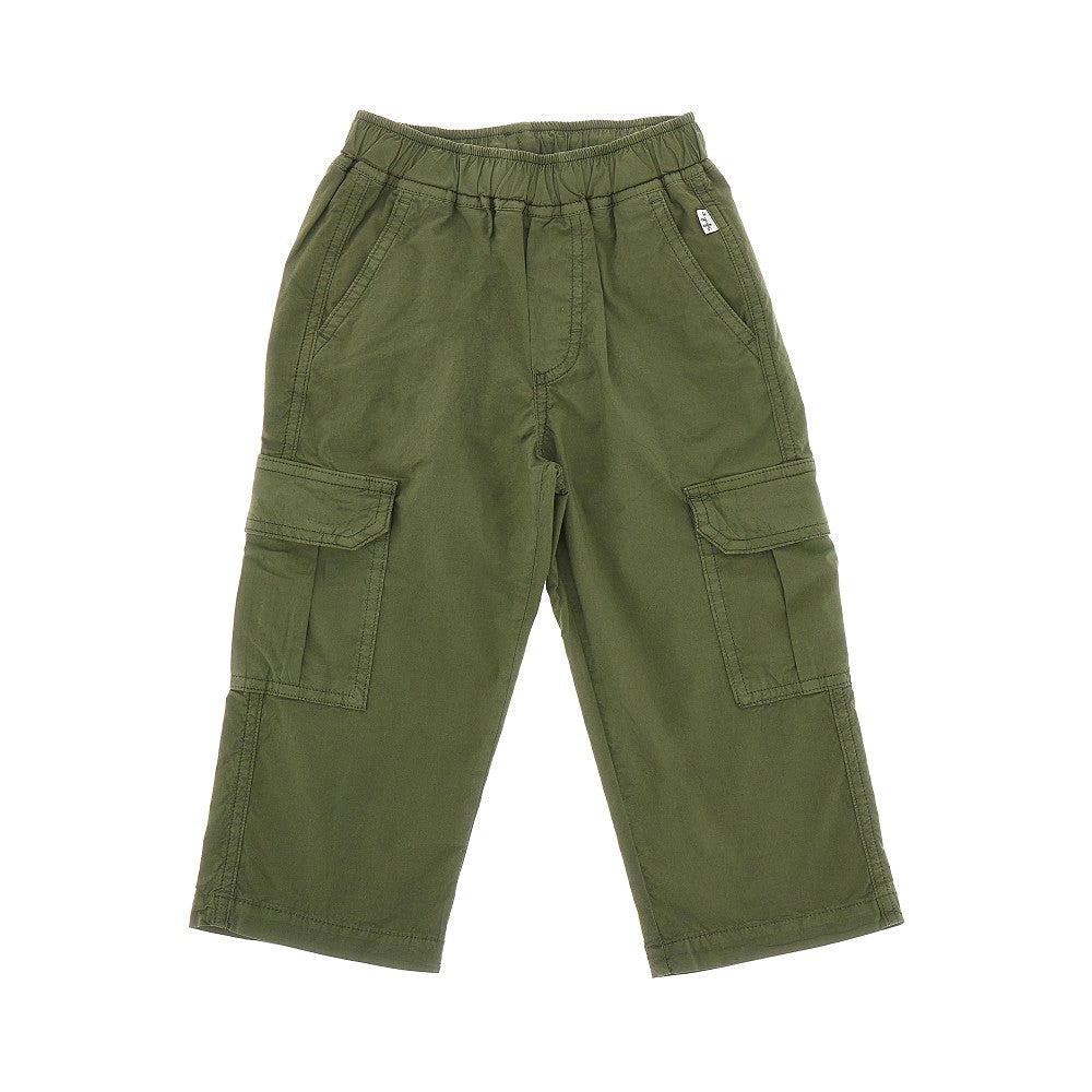 Stretch cotton cargo pants