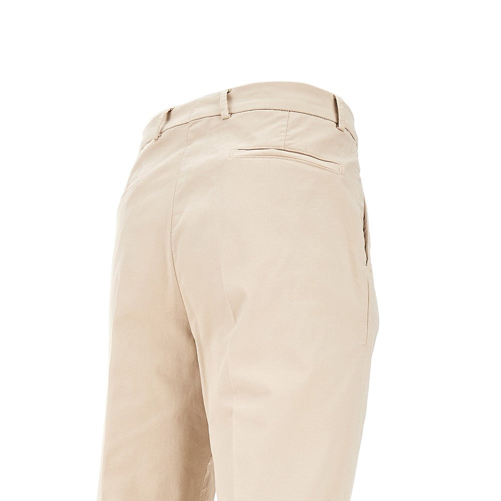 Stretch gabardine pants