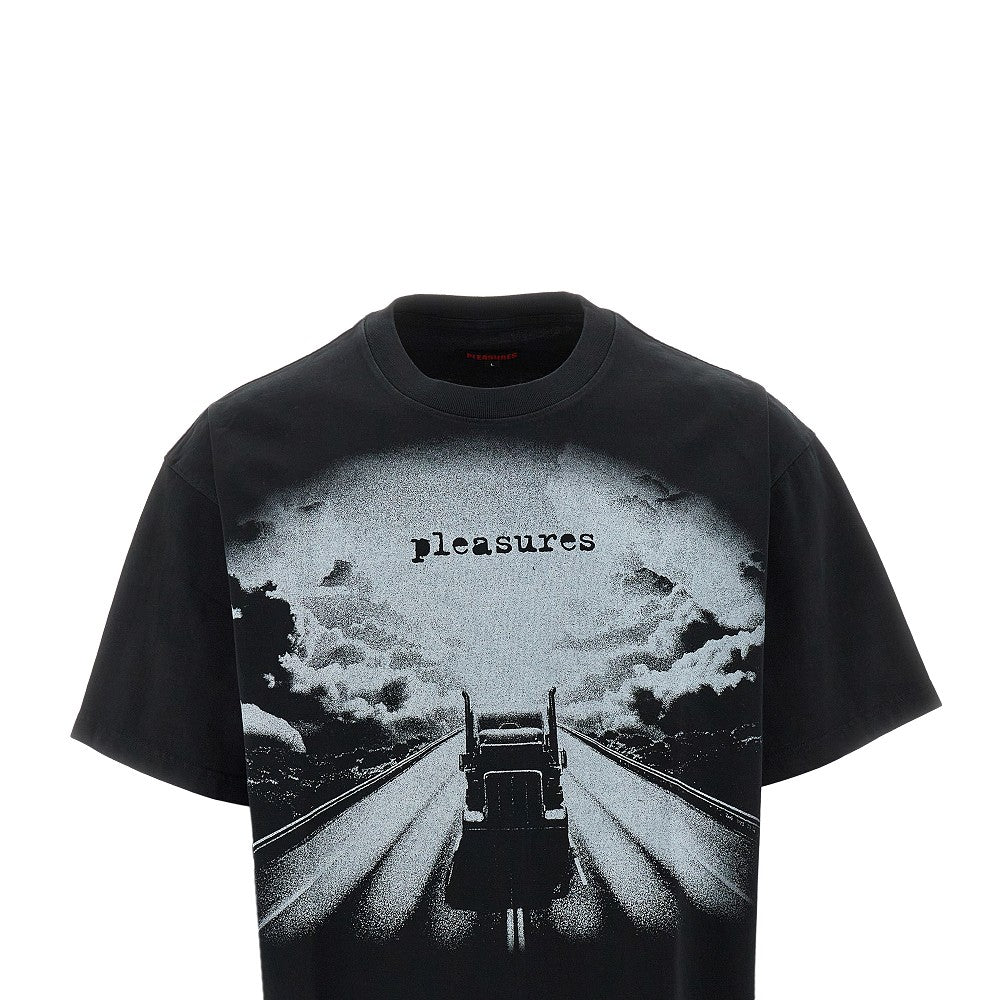 T-shirt con stampa Truck