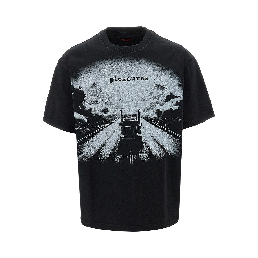 Truck print T-shirt