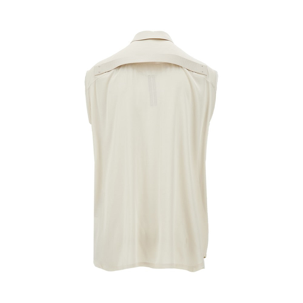 Jumbo sleeveless shirt