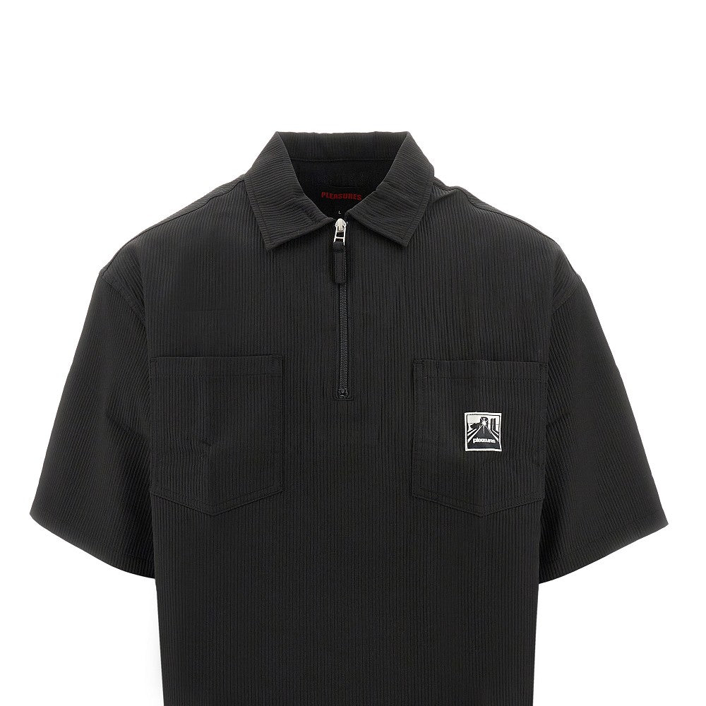 &#39;Electron&#39; zip polo