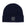 Ribbed wool beanie hat