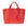 Grained leather shopping bag