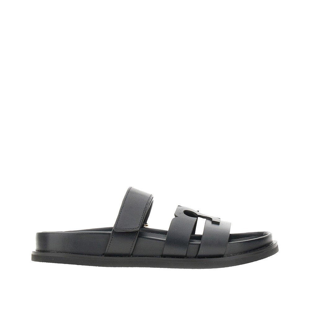 &#39;Ines Sport&#39; leather slides