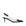 Slingback &#39;Le Coeur&#39; in PVC e pelle