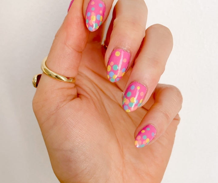 Polka Dot Nails