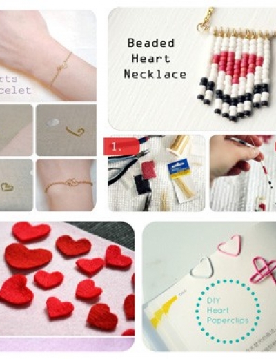 DIY Roundup: Valentine’s Day Heart Crafts