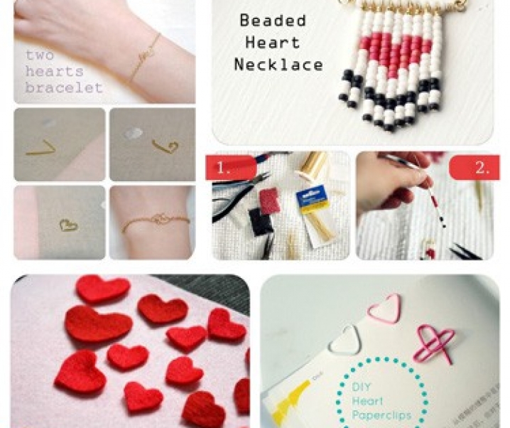 DIY Roundup: Valentine’s Day Heart Crafts