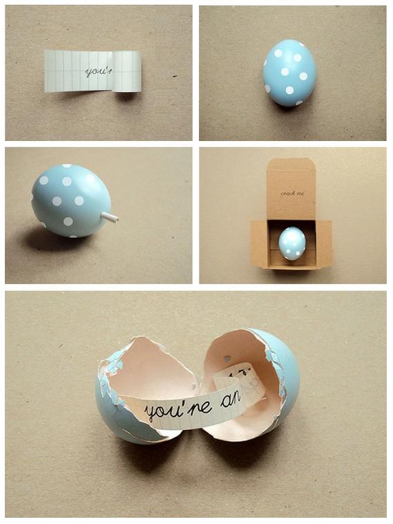 DIY Roundup: Message in an Easter Egg
