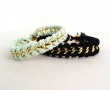 DIY Bracelet: Suede Woven Chain Bracelet (Part 2)