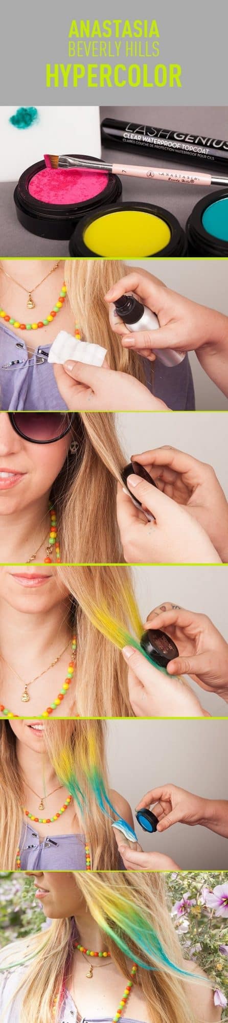 DIY hair color higlights for summer