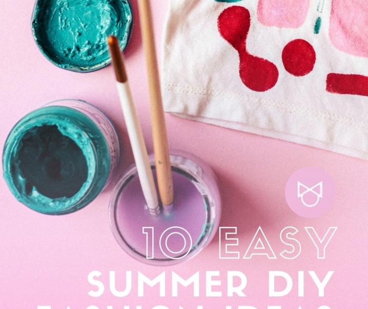 DIY Roundup: 10 Summer DIY Fashion Projects