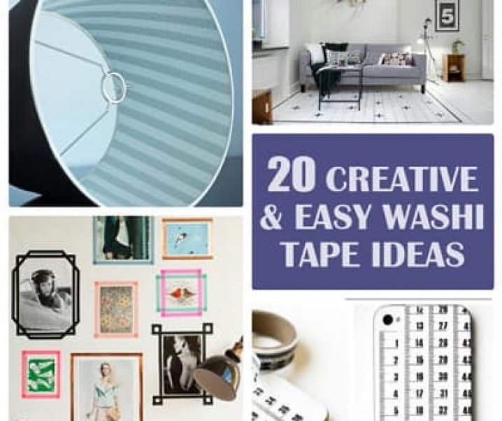 20 Creative Washi Tape Ideas