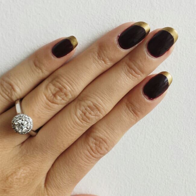 Sharpie Nail Art - French Tip Tutorial