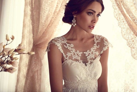 Wedding Dress Inspiration - Illusions Neckline