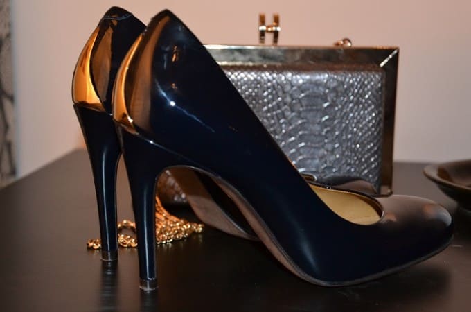 DIY glitter heels tutorial