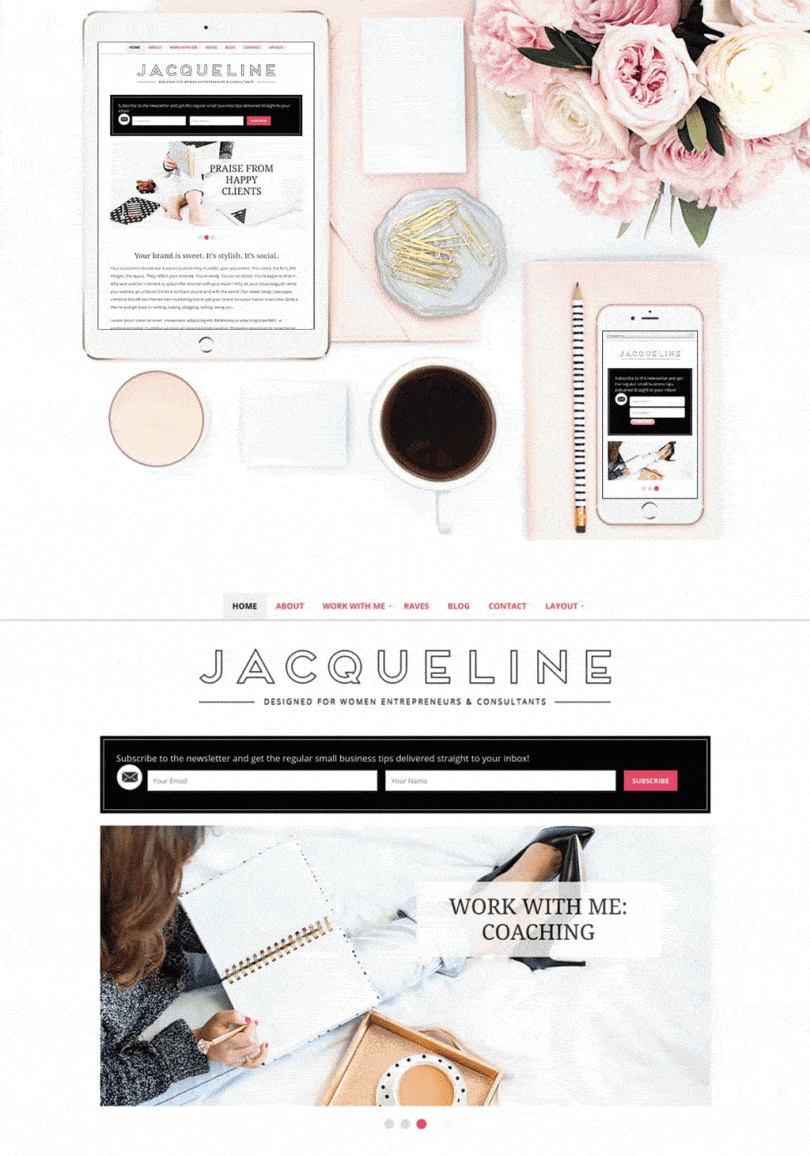 Wordpress themes for #girlboss bloggers