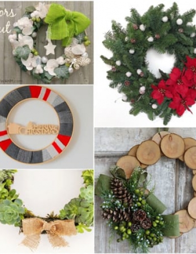 DIY: 5 Christmas Wreath Ideas