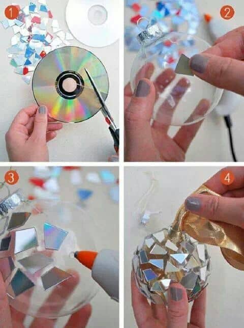 DIY Christmast ornaments you can make in 5 minutes