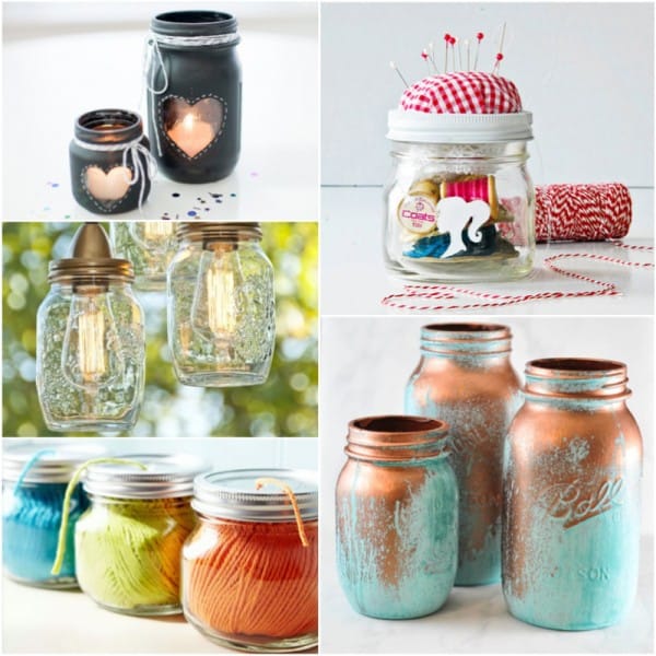 20 Decorative Mason Jar Crafts