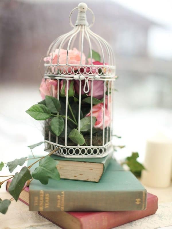 DIY Centerpieces - Book Centerpiece Ideas