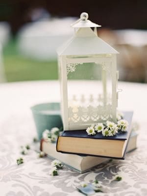 DIY Centerpieces - Book Centerpiece Ideas
