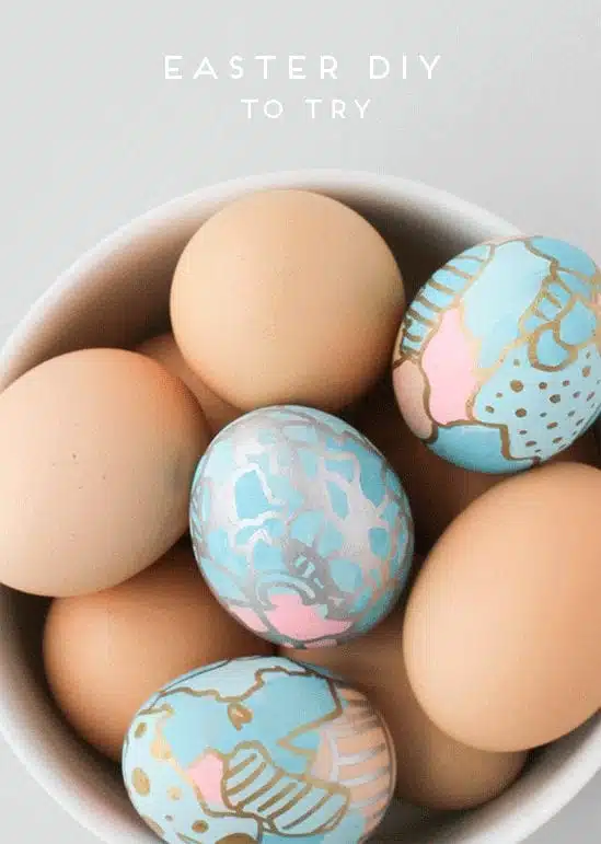 15 Egg Decorating Ideas to Try -  Graffiti Art Easter Eggs