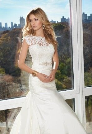 Wedding Dress Inspiration - Illusions Neckline