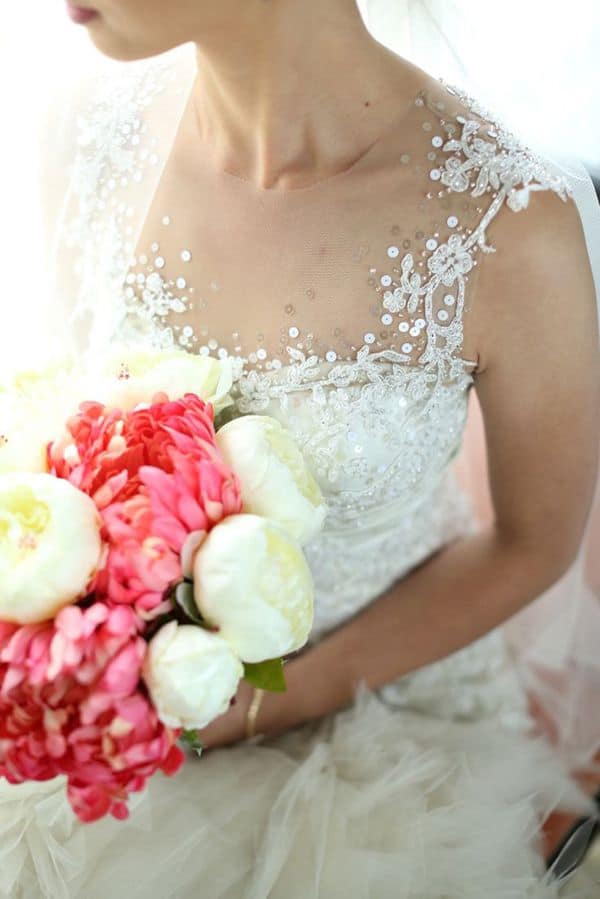Wedding Dress Inspiration - Illusions Neckline