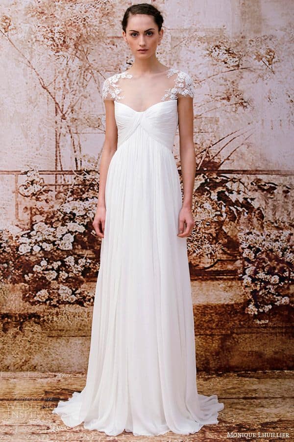 Wedding Dress Inspiration - Illusions Neckline