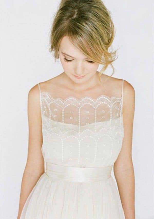 Wedding Dress Inspiration - Illusions Neckline