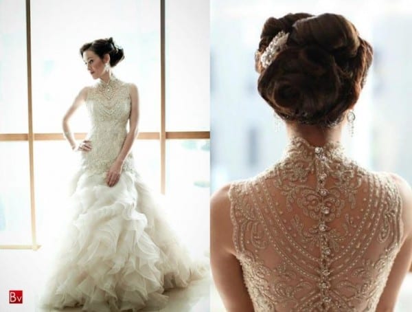 Wedding Dress Inspiration - Illusions Neckline
