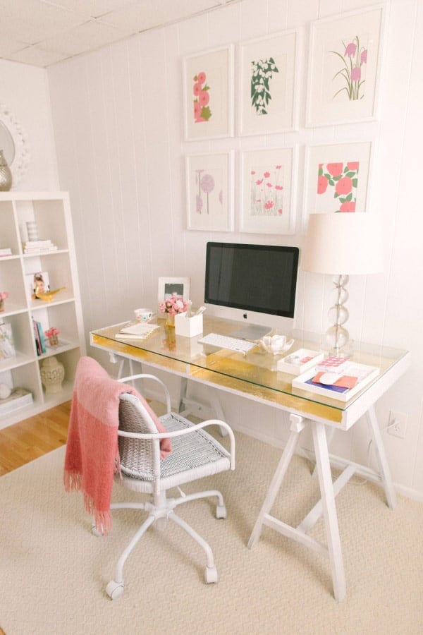 Chic Ikea Hacks - You don't need to pay big bucks for this gorgeous gold number.  With a little bit of gold gild and elbow grease you can make it yourself. 
