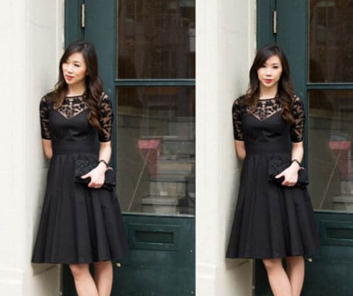 The Little Black Dress by eShakti