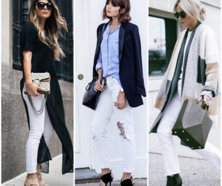 6 Chic Ways To Pull Off White Jeans