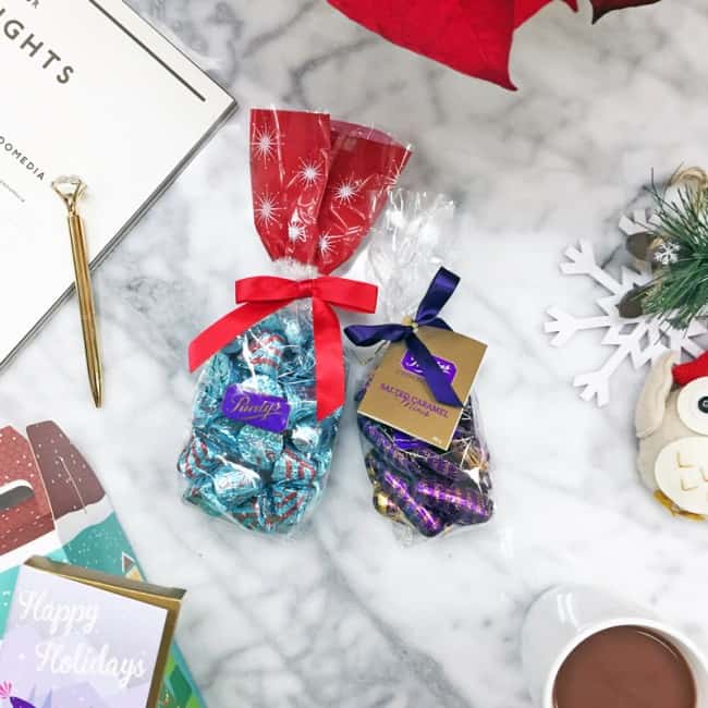Purdys Chocolates - cookie crunch bells and pomogranate caramel minis