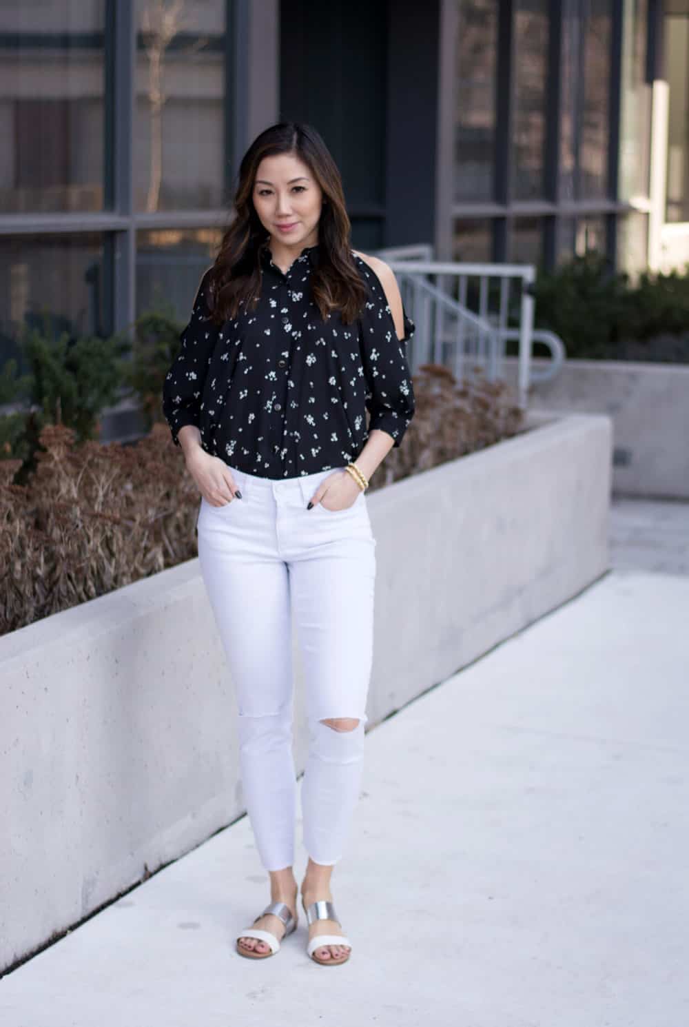 Summer look styled from LC Lauren Conrad line