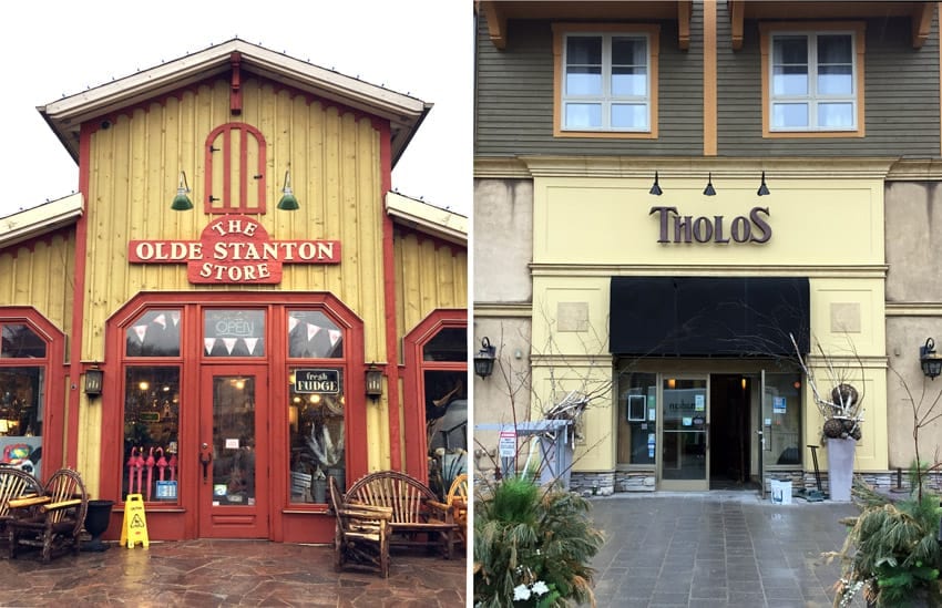 Some cute places in Blue Mountain Village