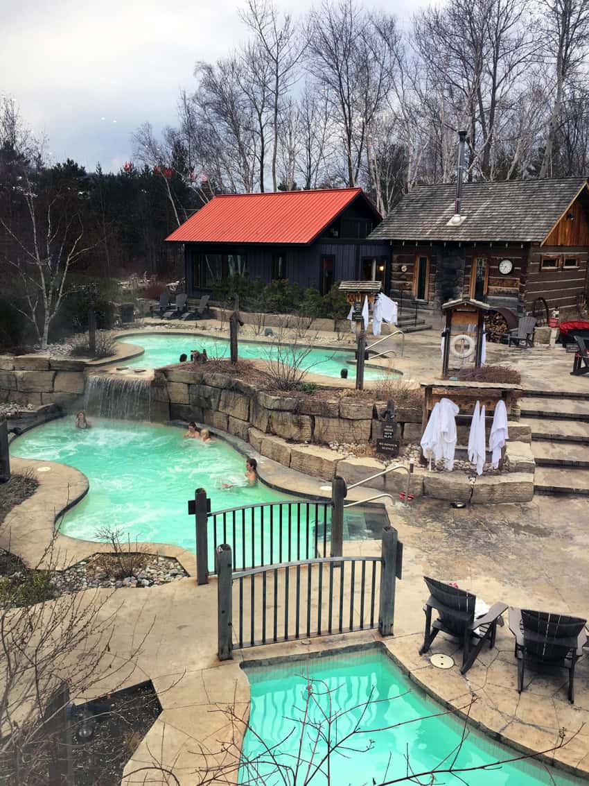 A getaway to Scandinave Spa at Blue Mountain. So beautiful here!