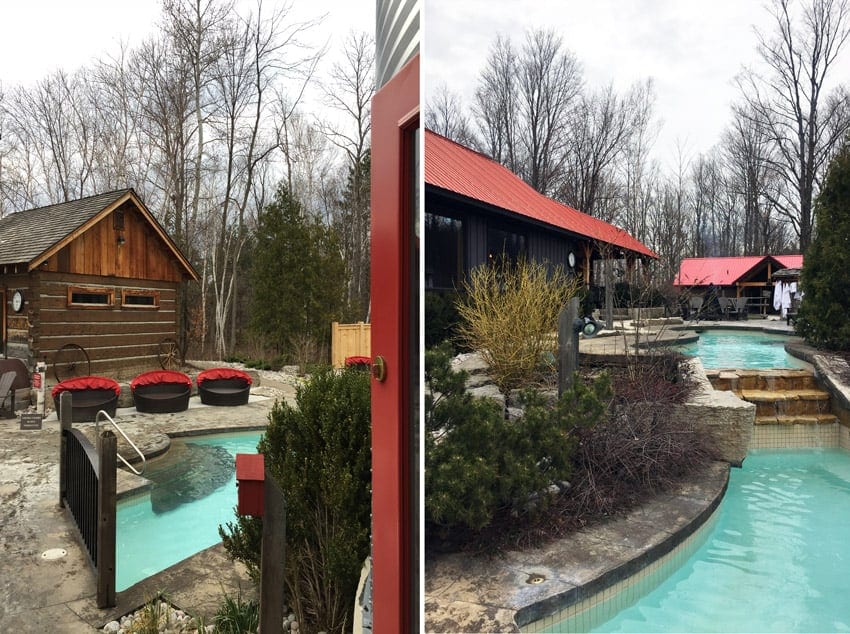 A getaway to Scandinave Spa at Blue Mountain. So beautiful here!
