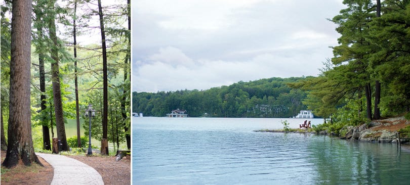 Sherwood Inn Muskoka: the grounds surrounding the hotel