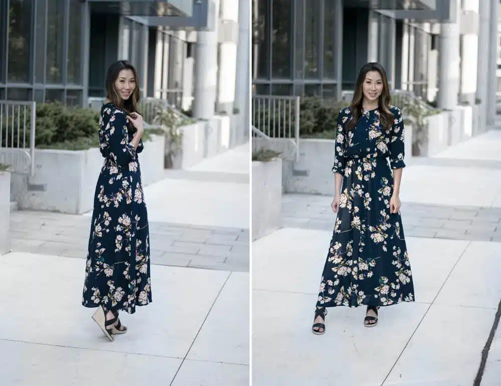 Floral Fever: summer floral maxi dress