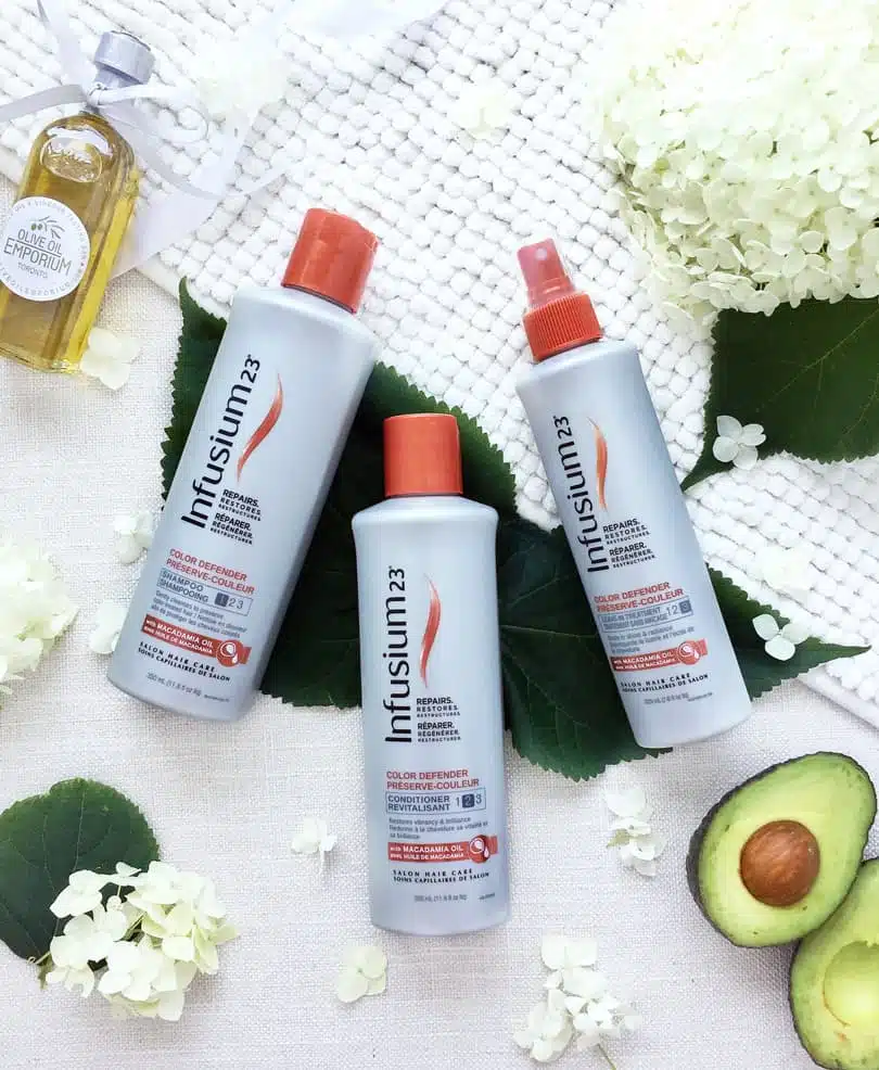 Beauty Blogger Review for Haircare by Infusium23: Color Defender with Macadamian Oil