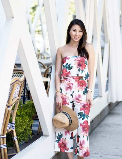 OOTD: Floral Bandeau & Culotte Co-Ord Set