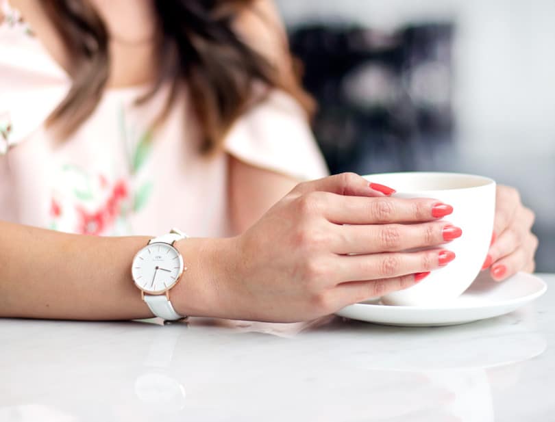 The petite classic bondi watch from Daniel Wellington. Get 20% off with code MISSY