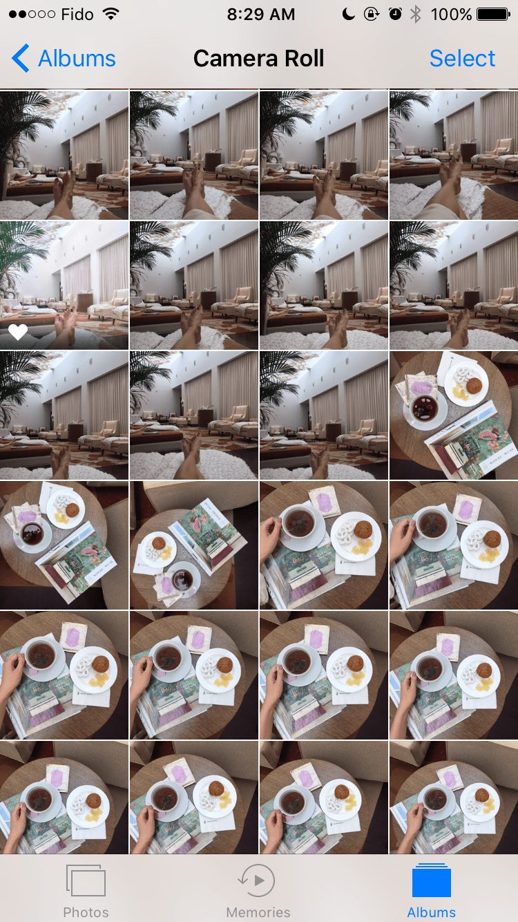 Instagram Tips - take many photos to you can pick the perfect one
